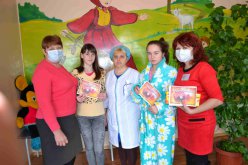 Сотрудниками Центра социальной защиты населения Лысогорского района проведена акция "Выздоравливай, друг!"
