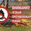 В Лысогорском районе действует особый противопожарный режим