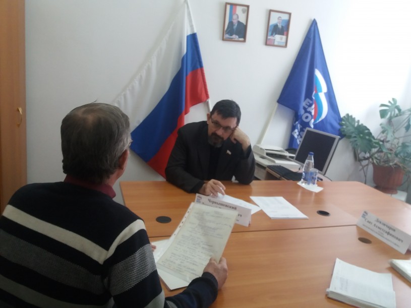 С рабочим визитом Лысогорский муниципальный район посетил депутат Саратовской областной Думы Дмитрий Чернышевский
