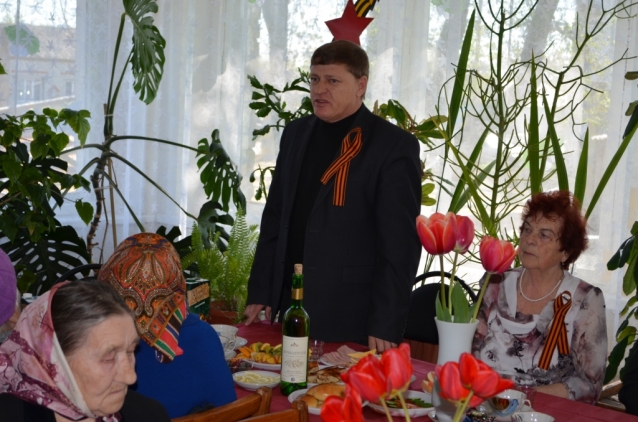 8 мая 2014 года. Встреча главы администрации С.А. Девличарова с тружениками тыла