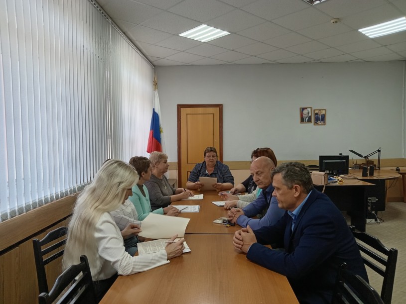 В администрации района прошло первое заседание Координационного совета по взаимодействию с Общероссийским общественно-государственным движением детей и молодежи «Движение Первых»