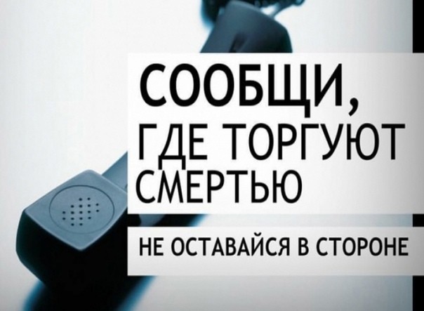 В регионе стартовал второй этап Общероссийской антинаркотической акции «Сообщи, где торгуют смертью»